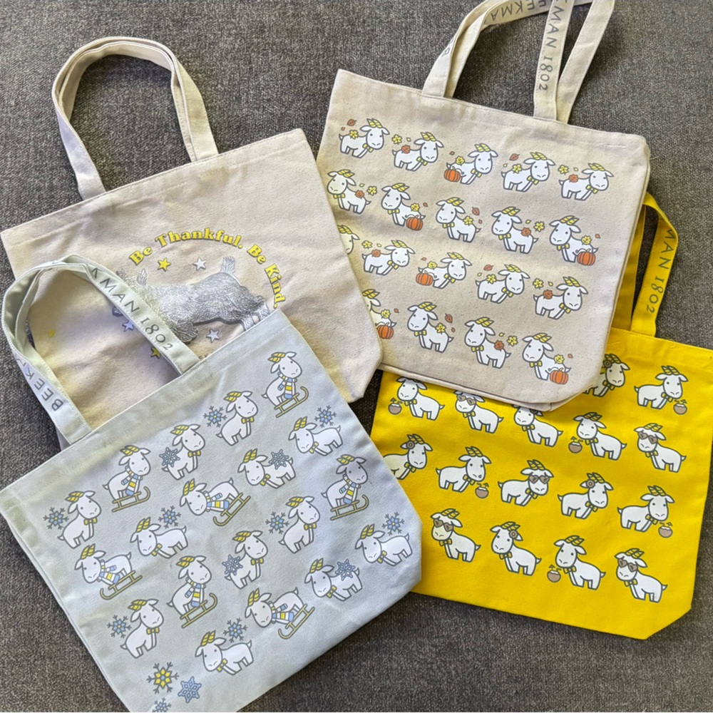 Beekman 1802 Canvas Totes (4)